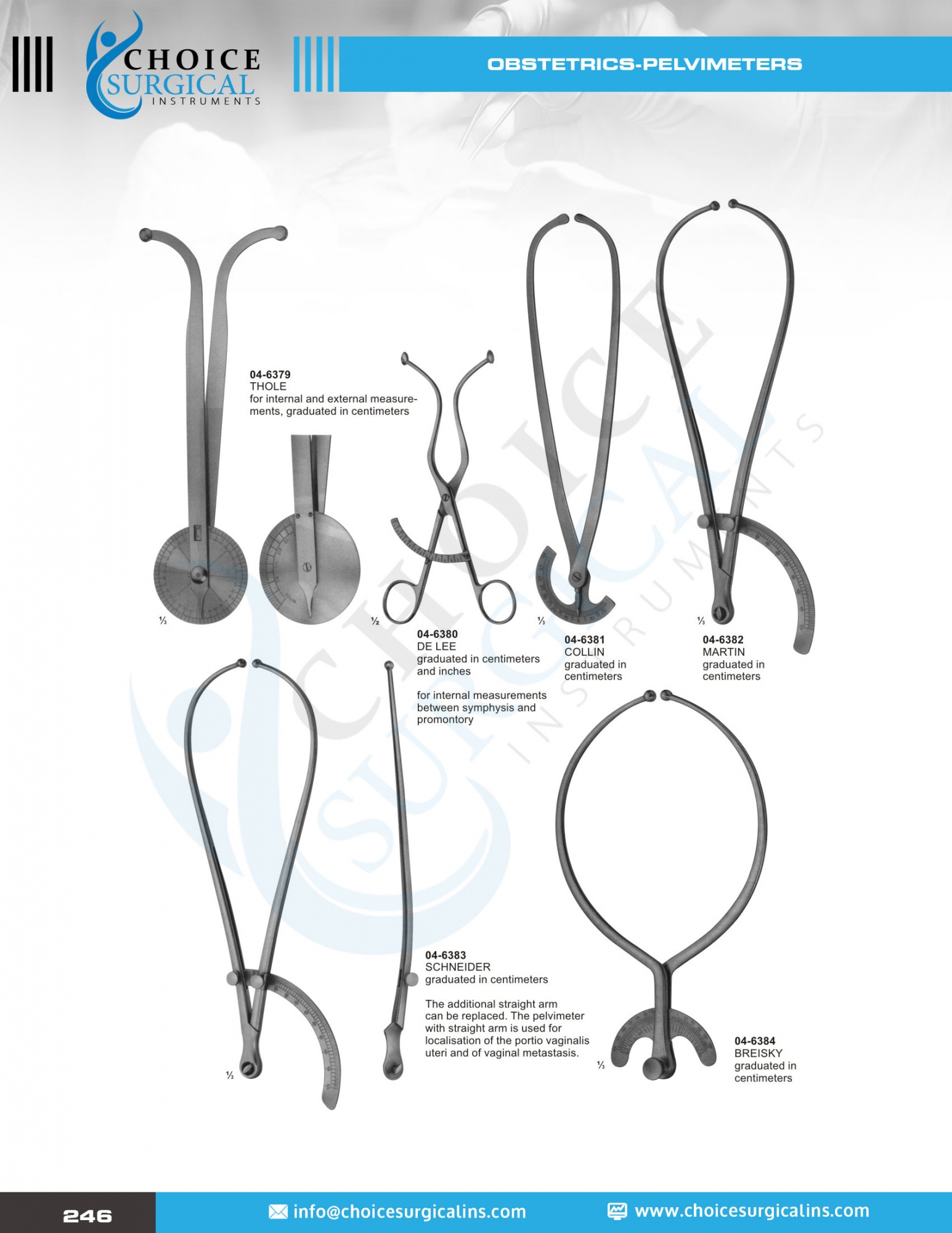  Obstetrics Instruments